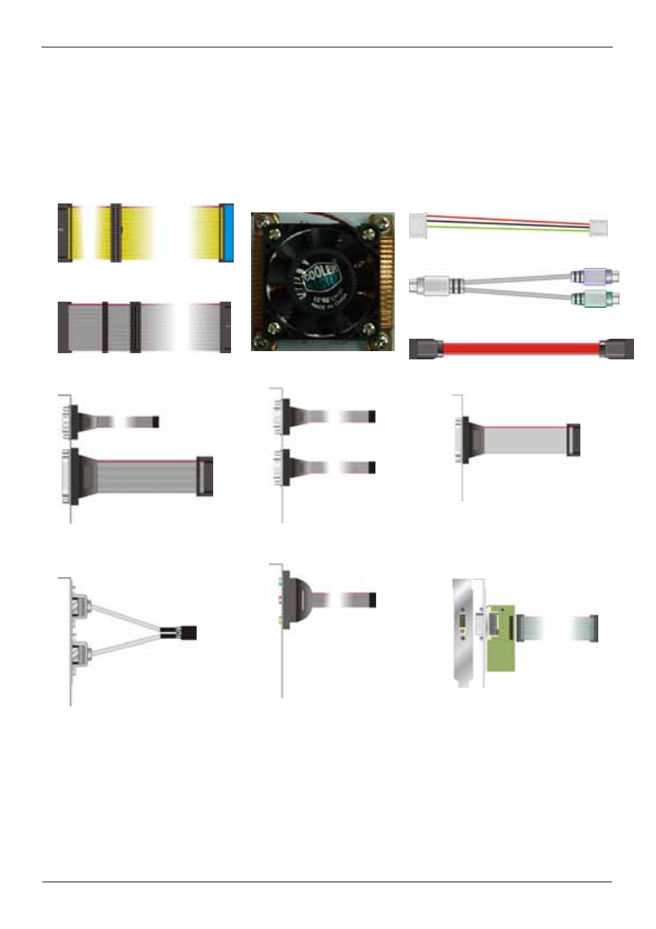 Packing list, Hardware, Cable kit | Printed matters | COMMELL FS-97C User Manual | Page 3 / 55