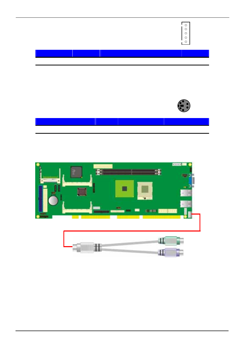 A.10 <at keyboard port, A.11 <ps/2 keyboard & mouse port | COMMELL FS-97C User Manual | Page 46 / 55