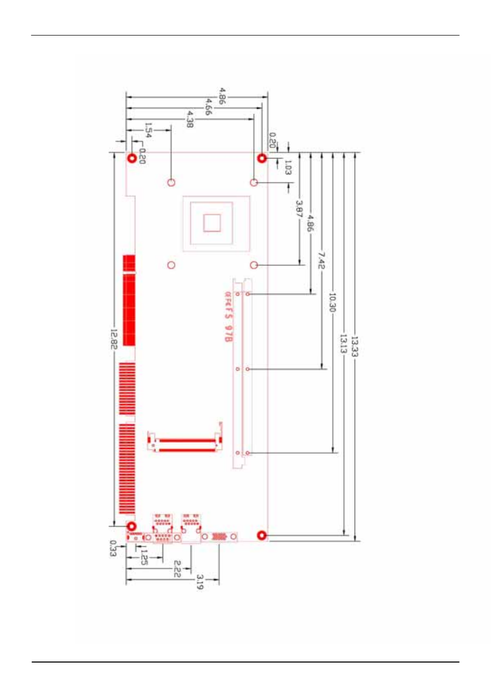 4 <mechanical drawing | COMMELL FS-97B User Manual | Page 11 / 58