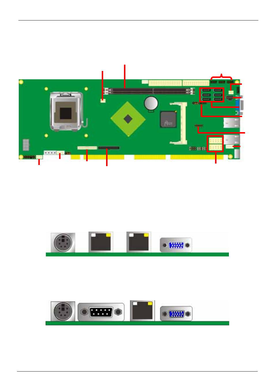 Chapter 2 <hardware setup, 1 <connector location | COMMELL FS-97B User Manual | Page 12 / 58