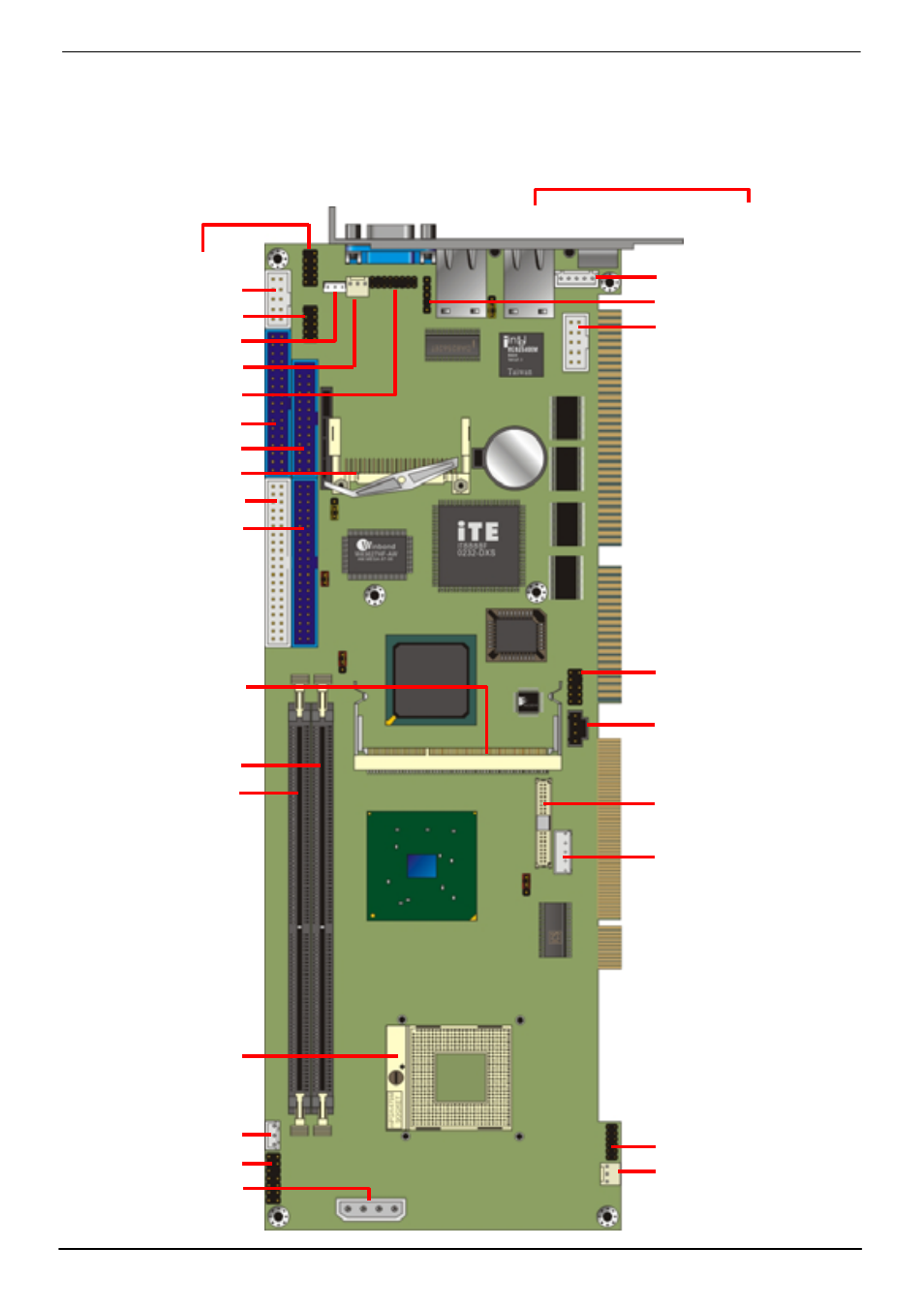 Chapter 2 <hardware setup, 1 <connectors location | COMMELL FS-97A User Manual | Page 13 / 53