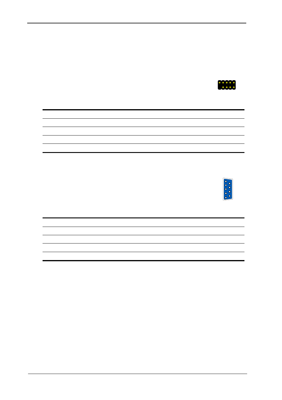 A.4serial port, A.4.1onboard rs-232c serial port, A.4.2on bracket rs-232c serial port | Serial port | COMMELL FS-977 User Manual | Page 30 / 42