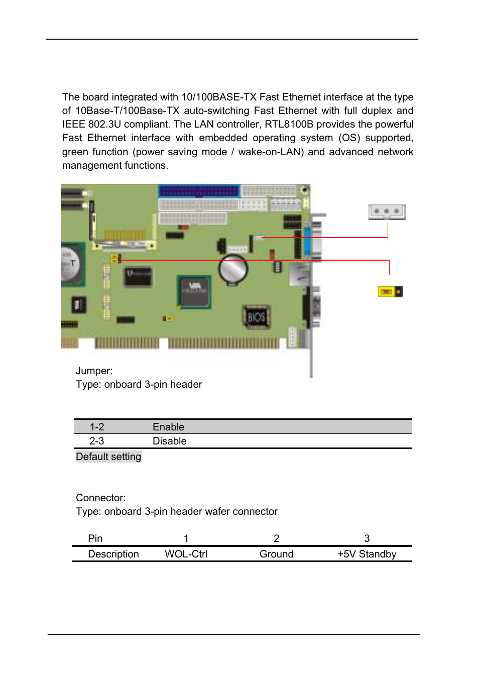 8ethernet interface, Ethernet interface, 8 ethernet interface | COMMELL FS-961 User Manual | Page 24 / 46