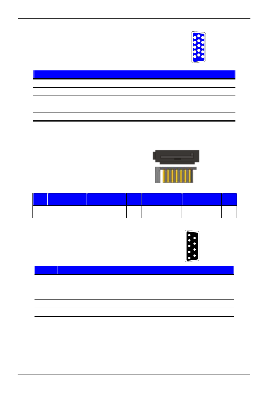 A.3 < crt port, A.4 <serial ata port, A.5 <serial port | COMMELL HE-875P User Manual | Page 45 / 56