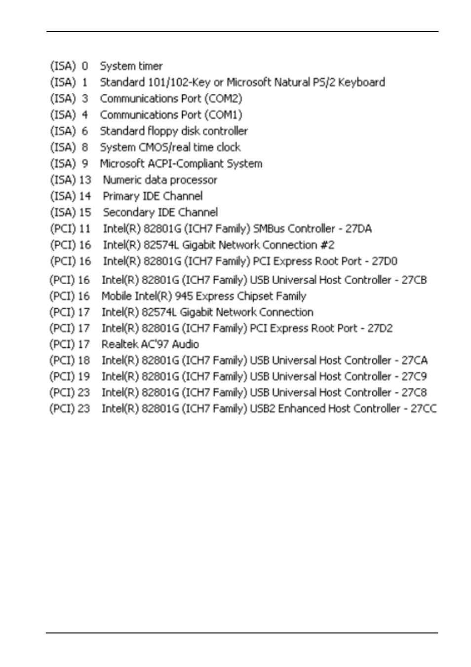 C.3 < system irq resources | COMMELL HE-875P User Manual | Page 52 / 56