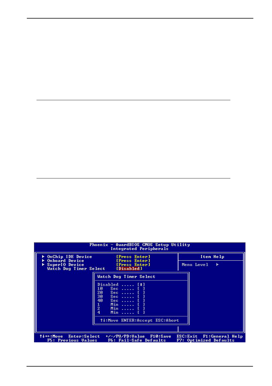 Appendix e <watch dog timer setting | COMMELL HE-875P User Manual | Page 54 / 56