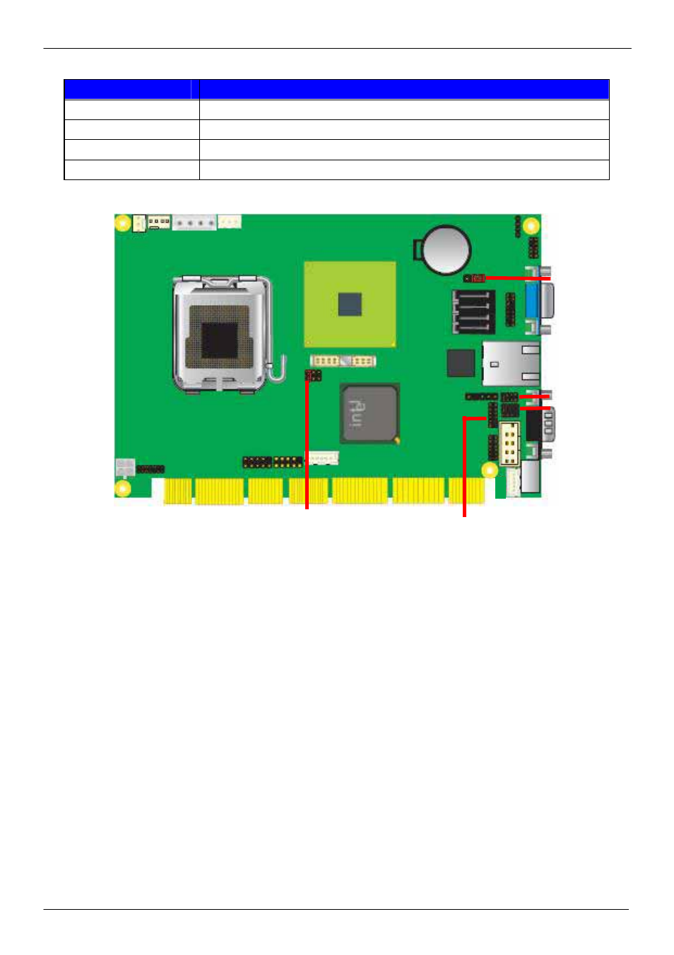 3 <jumper reference | COMMELL HS-874P User Manual | Page 16 / 58