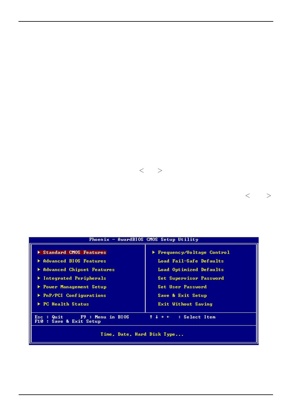 Chapter 4 <bios setup | COMMELL HS-873P User Manual | Page 37 / 52