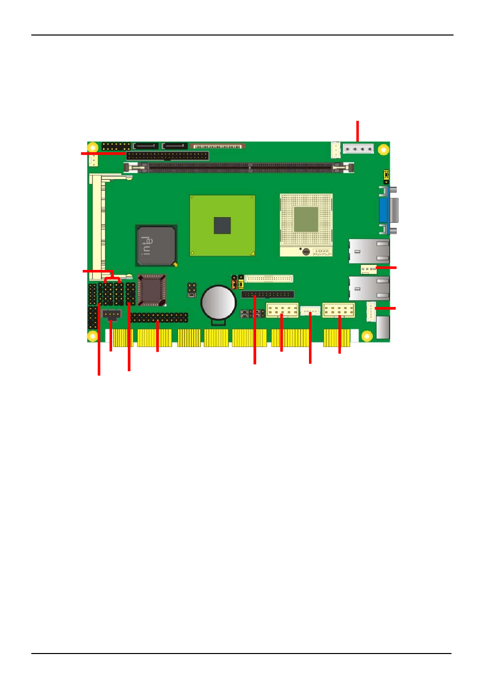 Chapter 2 <hardware setup, 1 <connector location | COMMELL HS-872PE User Manual | Page 12 / 56