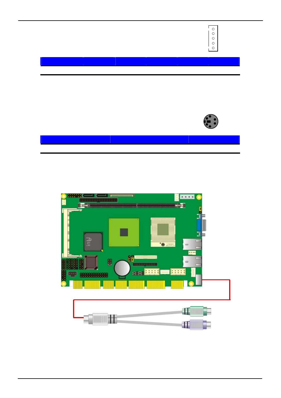 A.9 <at keyboard port, A.10 <ps/2 keyboard & mouse port | COMMELL HS-872PE User Manual | Page 46 / 56