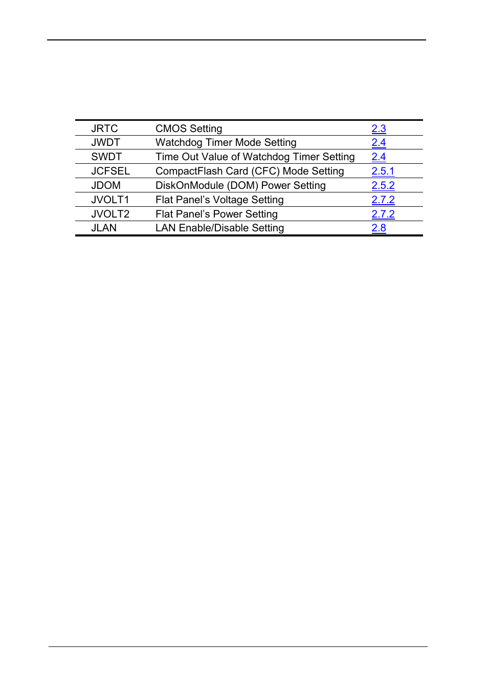1jumper reference | COMMELL HS-862 User Manual | Page 12 / 46