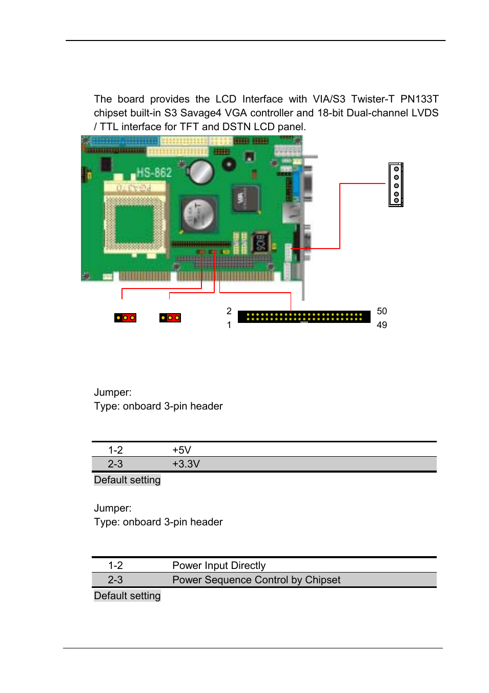 2digital vga interface | COMMELL HS-862 User Manual | Page 19 / 46