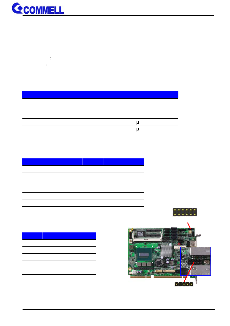 13 <gpio and smbus interface | COMMELL HE-B71 User Manual | Page 30 / 46
