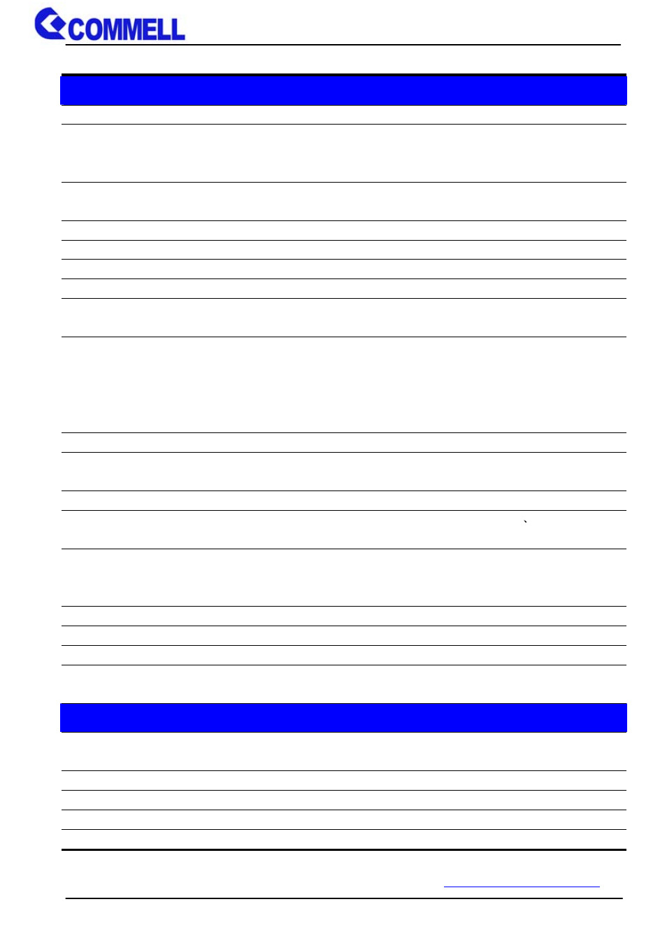 2 <product specification, General specification | COMMELL HE-B71 User Manual | Page 8 / 46