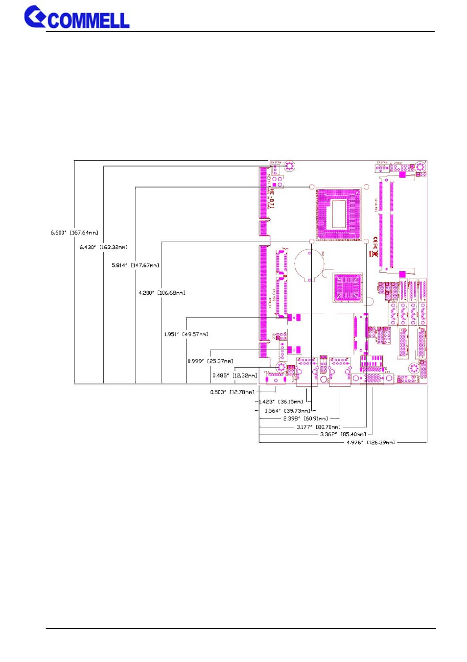 3 <mechanical drawing | COMMELL HE-B71 User Manual | Page 9 / 46