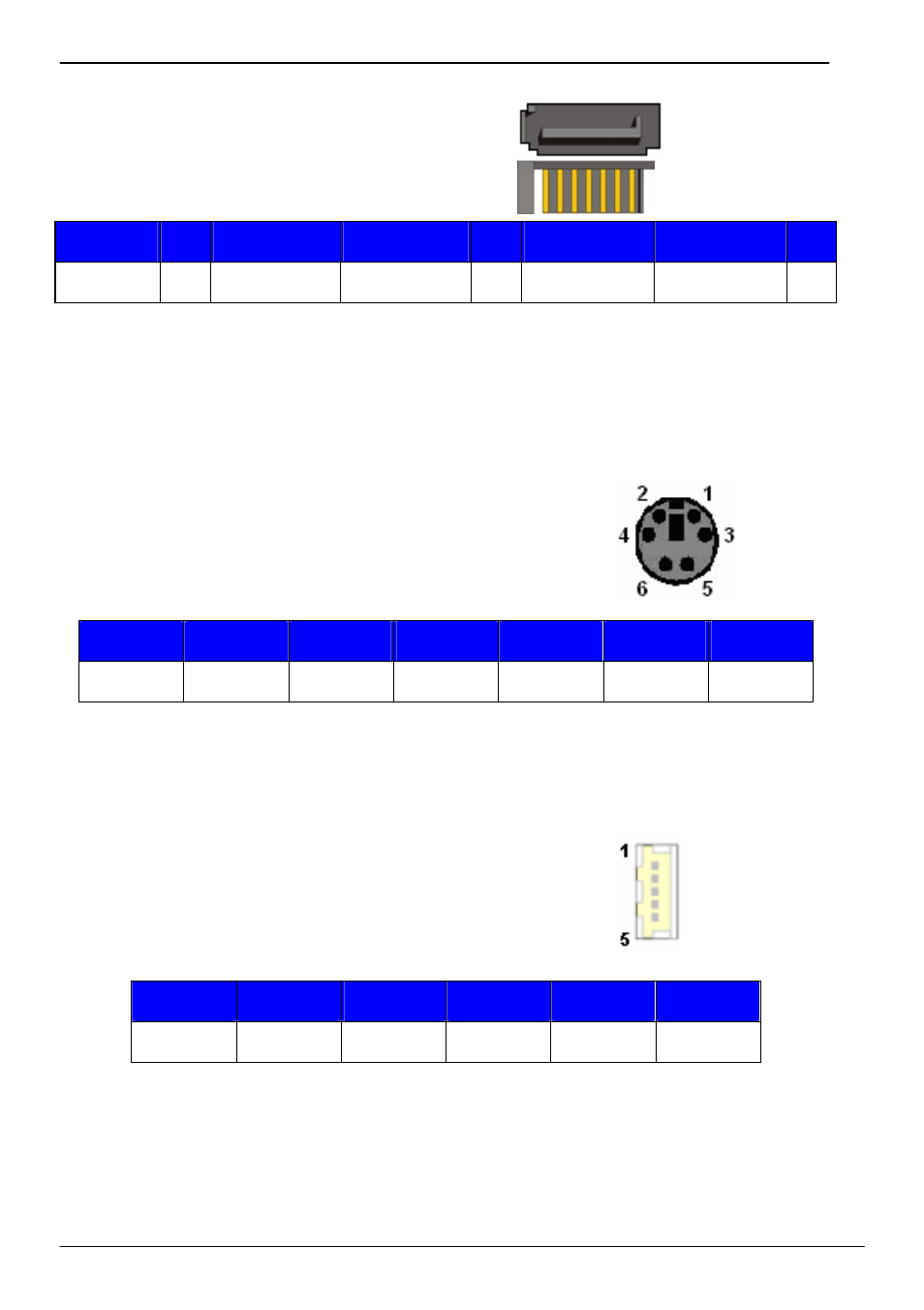 A.8 < serial ata port, A.9 < ps2 port, A.10 < atkb port | COMMELL HE-772 User Manual | Page 46 / 53