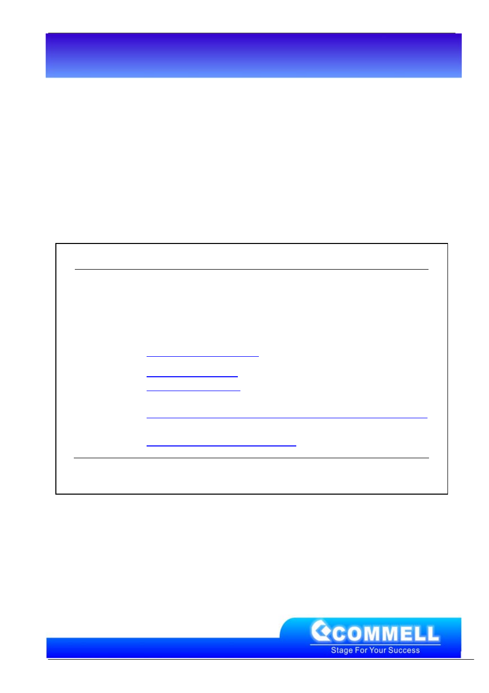 Contact information, Taiwan commate computer inc | COMMELL HE-772 User Manual | Page 53 / 53