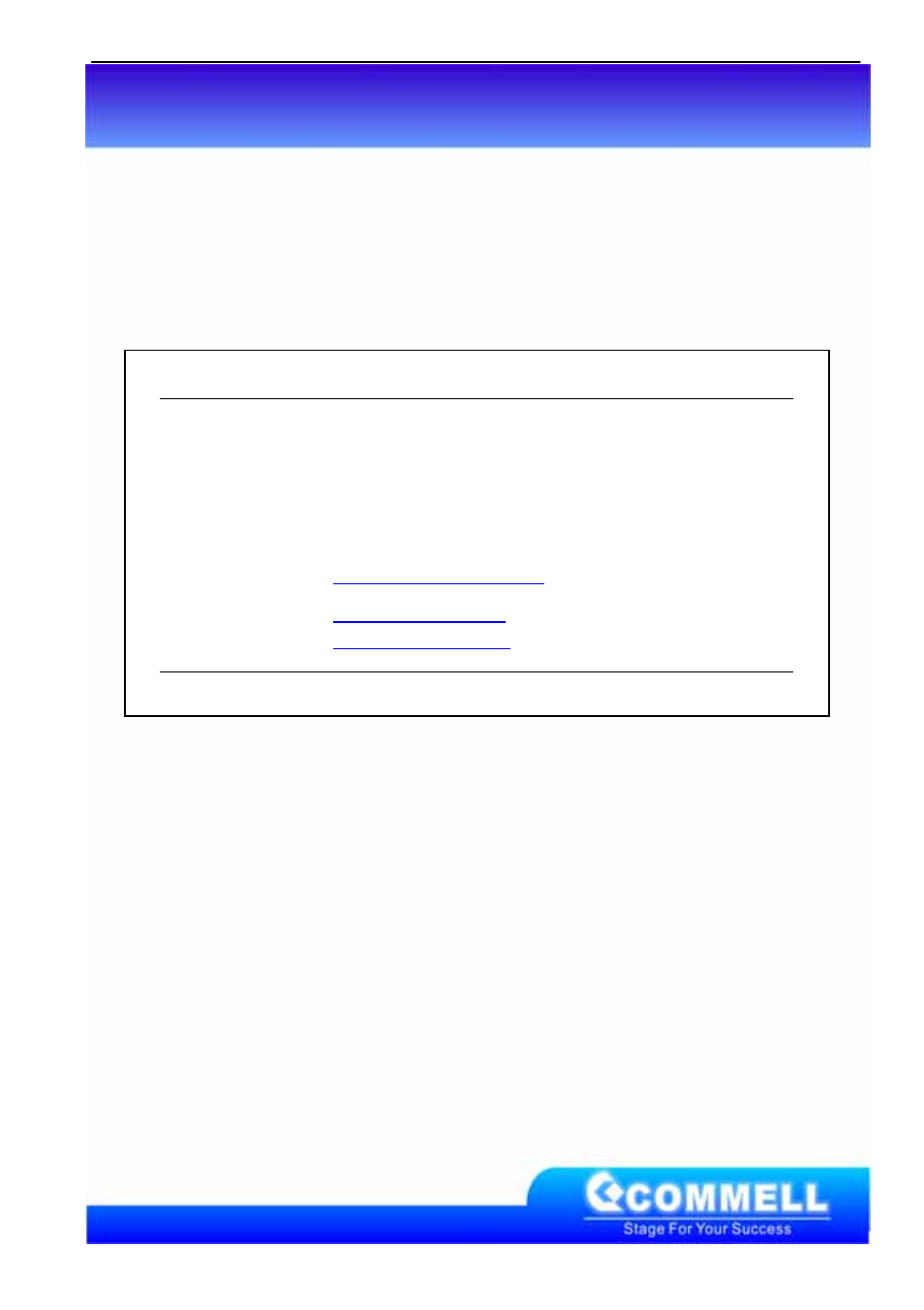 Contact information, Taiwan commate computer inc | COMMELL HS-771 User Manual | Page 48 / 48