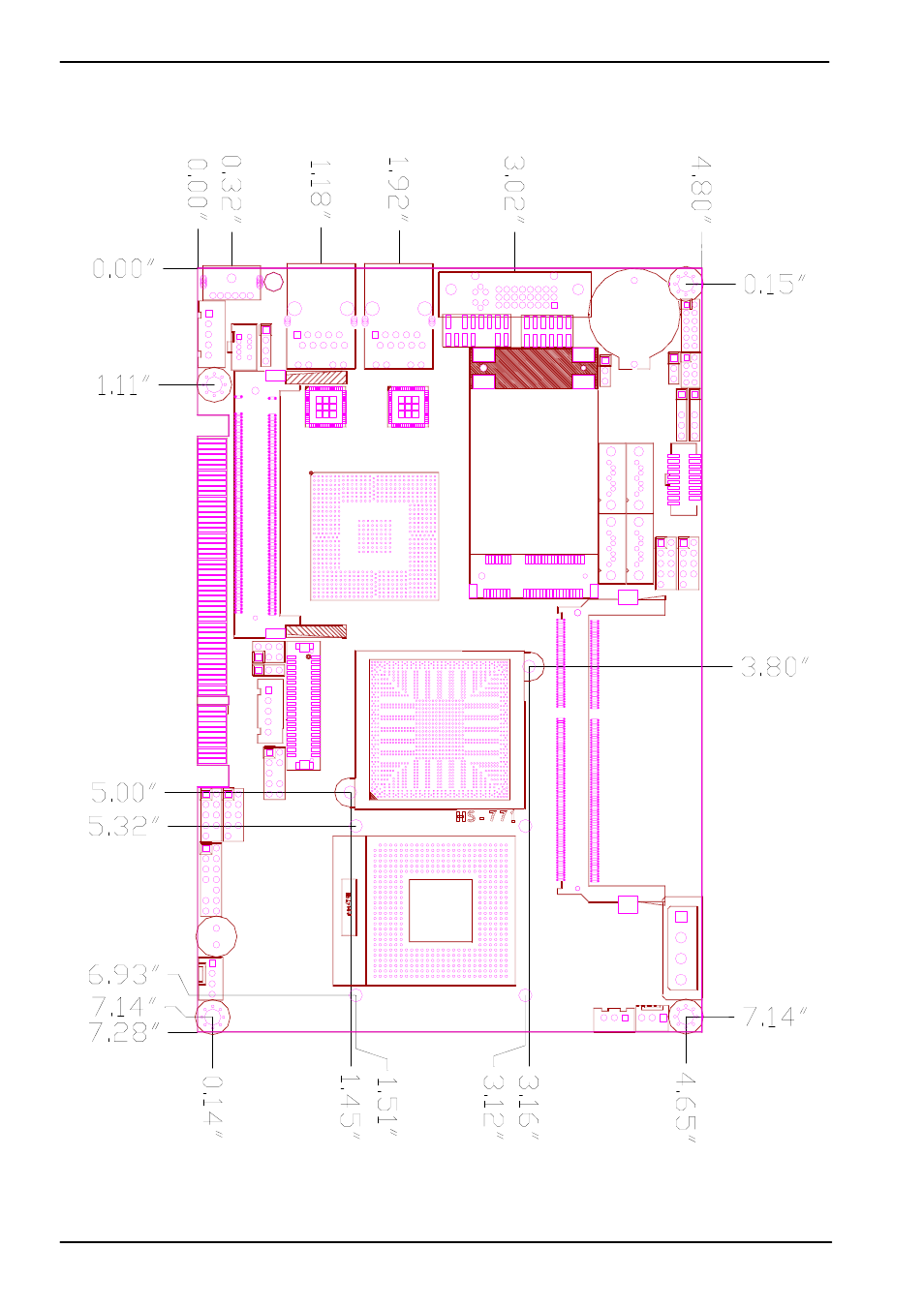 3 <mechanical drawing | COMMELL HS-771 User Manual | Page 9 / 48