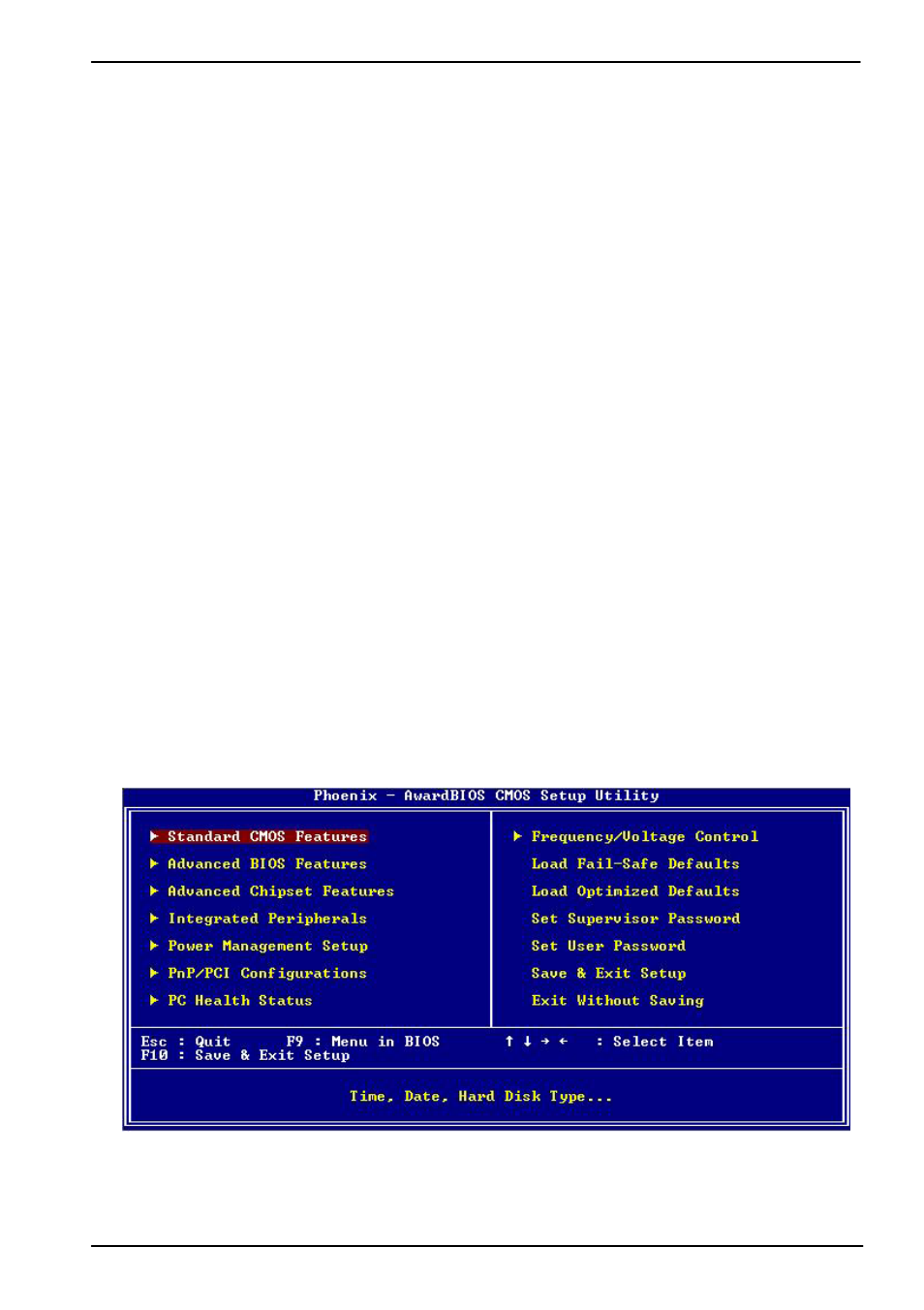 Chapter 4 <bios setup | COMMELL HS-770E User Manual | Page 37 / 46