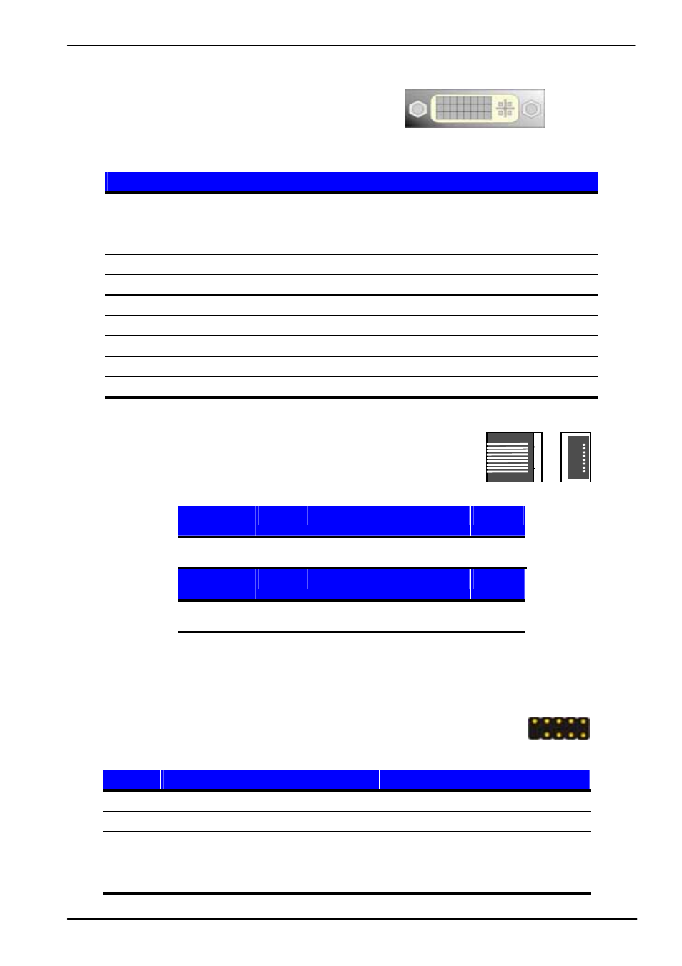 A.6 <vga port, A.7 <lan port, A.8 < usb interface | COMMELL HS-770E User Manual | Page 43 / 46