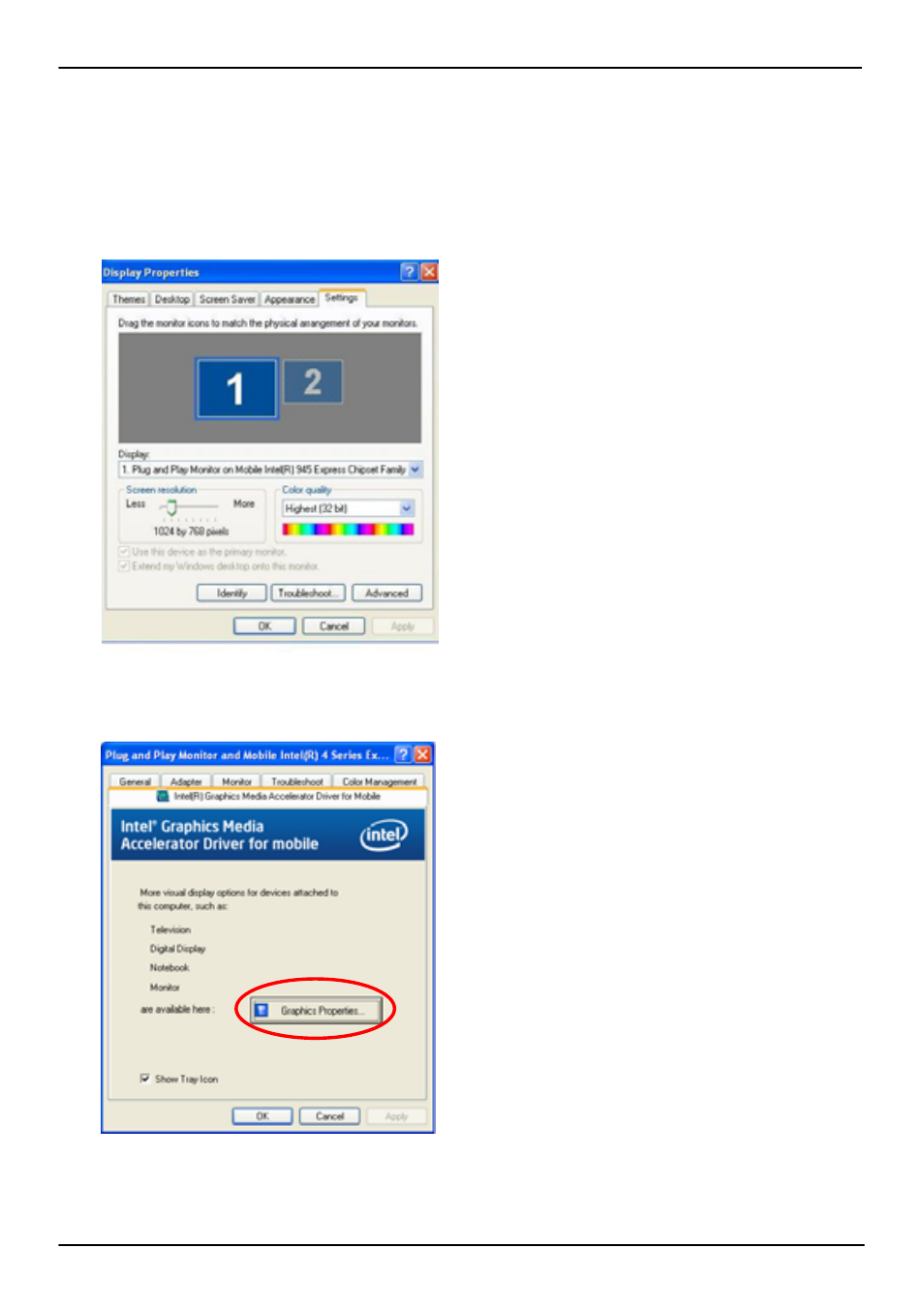 2 <display configuration | COMMELL LE-575 User Manual | Page 43 / 61