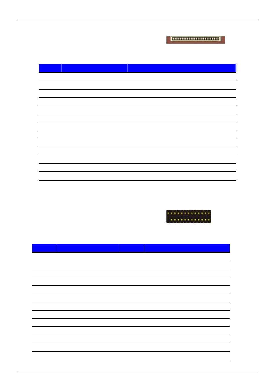 A.3 <floppy port, A.4 < lpt port | COMMELL LE-575 User Manual | Page 49 / 61