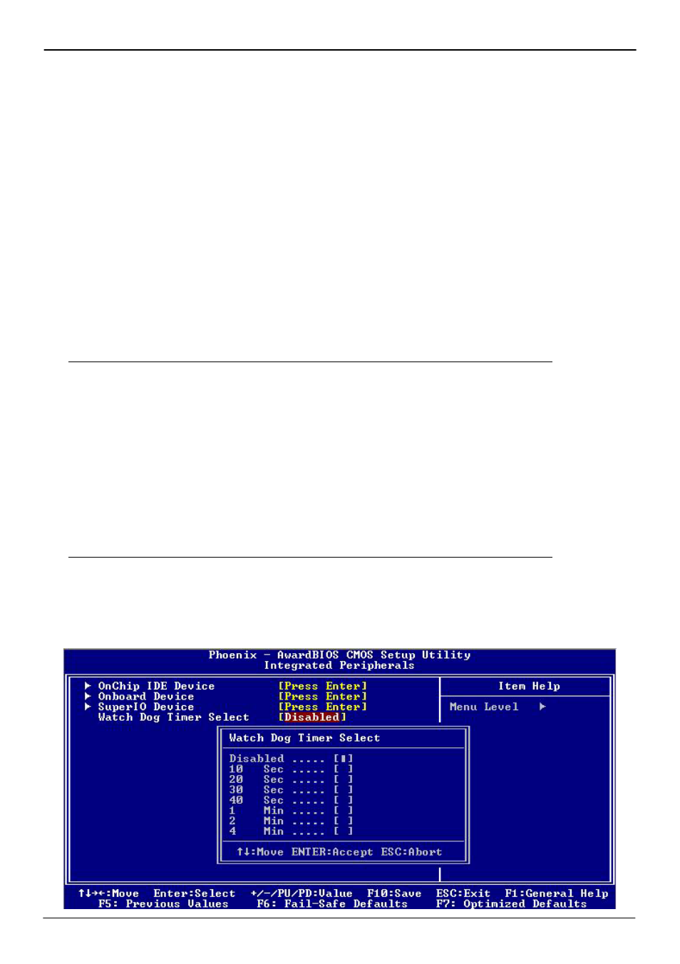 Appendix e <programming watchdog timer | COMMELL LE-575 User Manual | Page 60 / 61