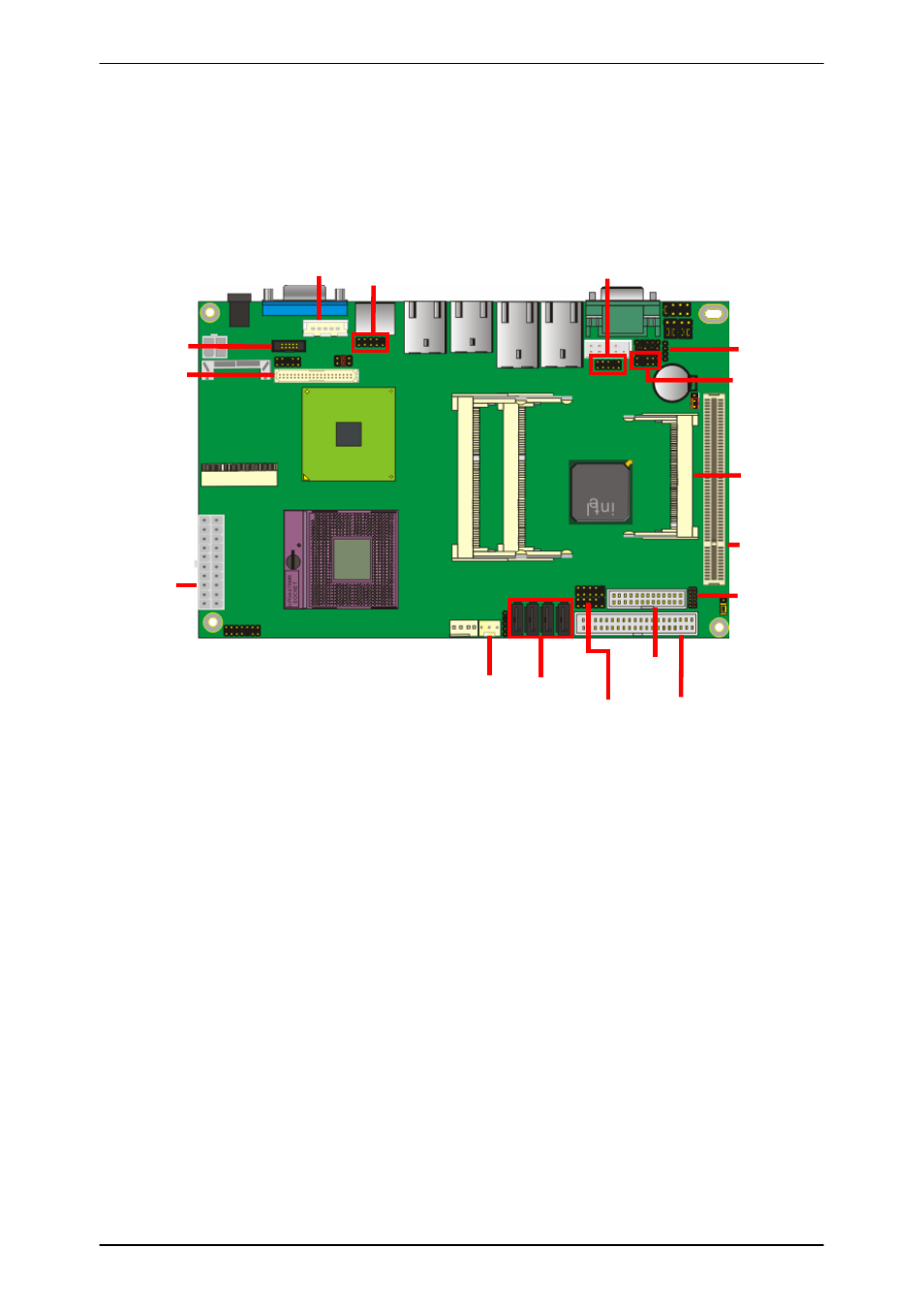 Chapter 2 <hardware setup, 1 <connector location | COMMELL LS-573 User Manual | Page 12 / 54