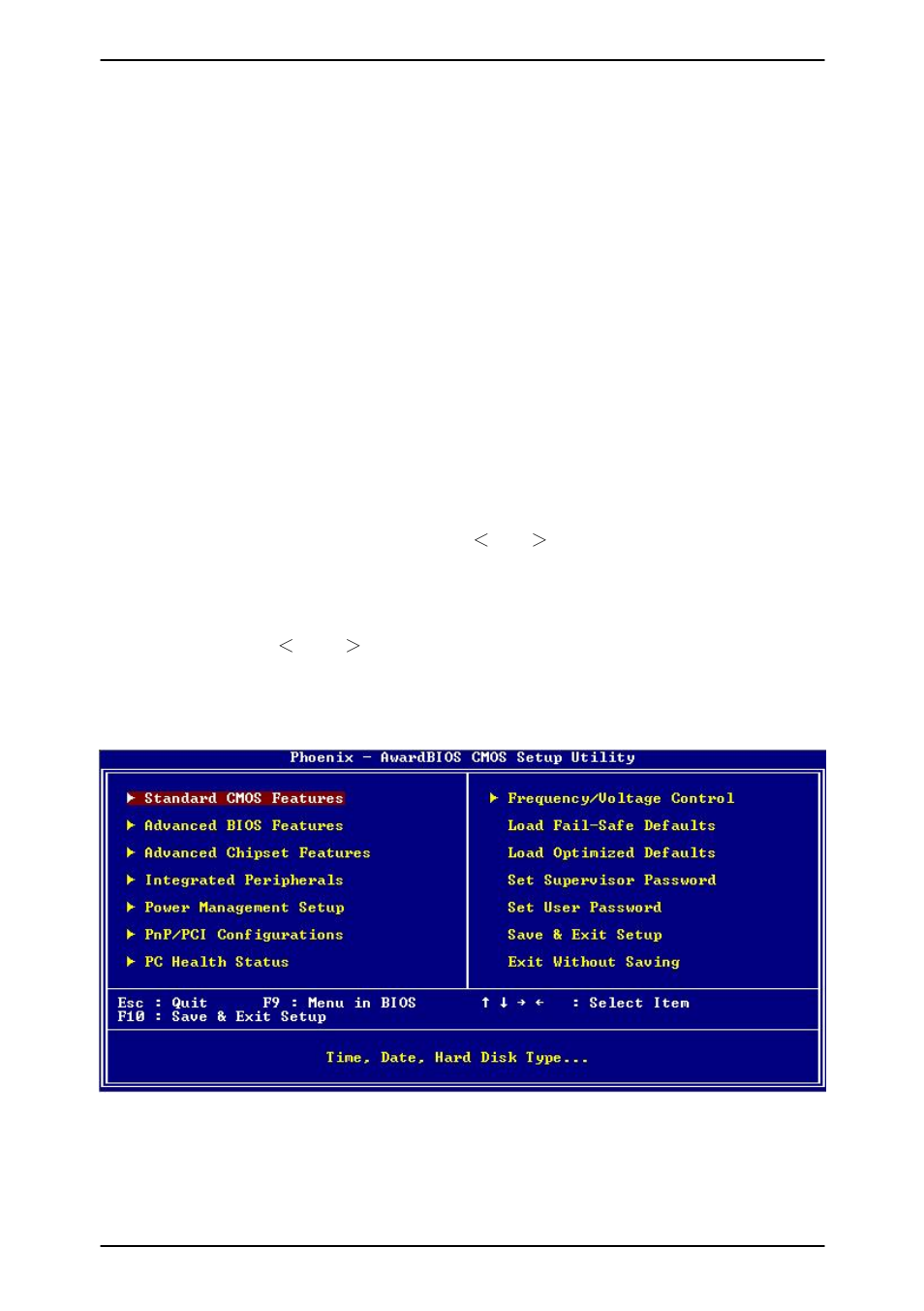 Chapter 4 <bios setup | COMMELL LS-573 User Manual | Page 39 / 54