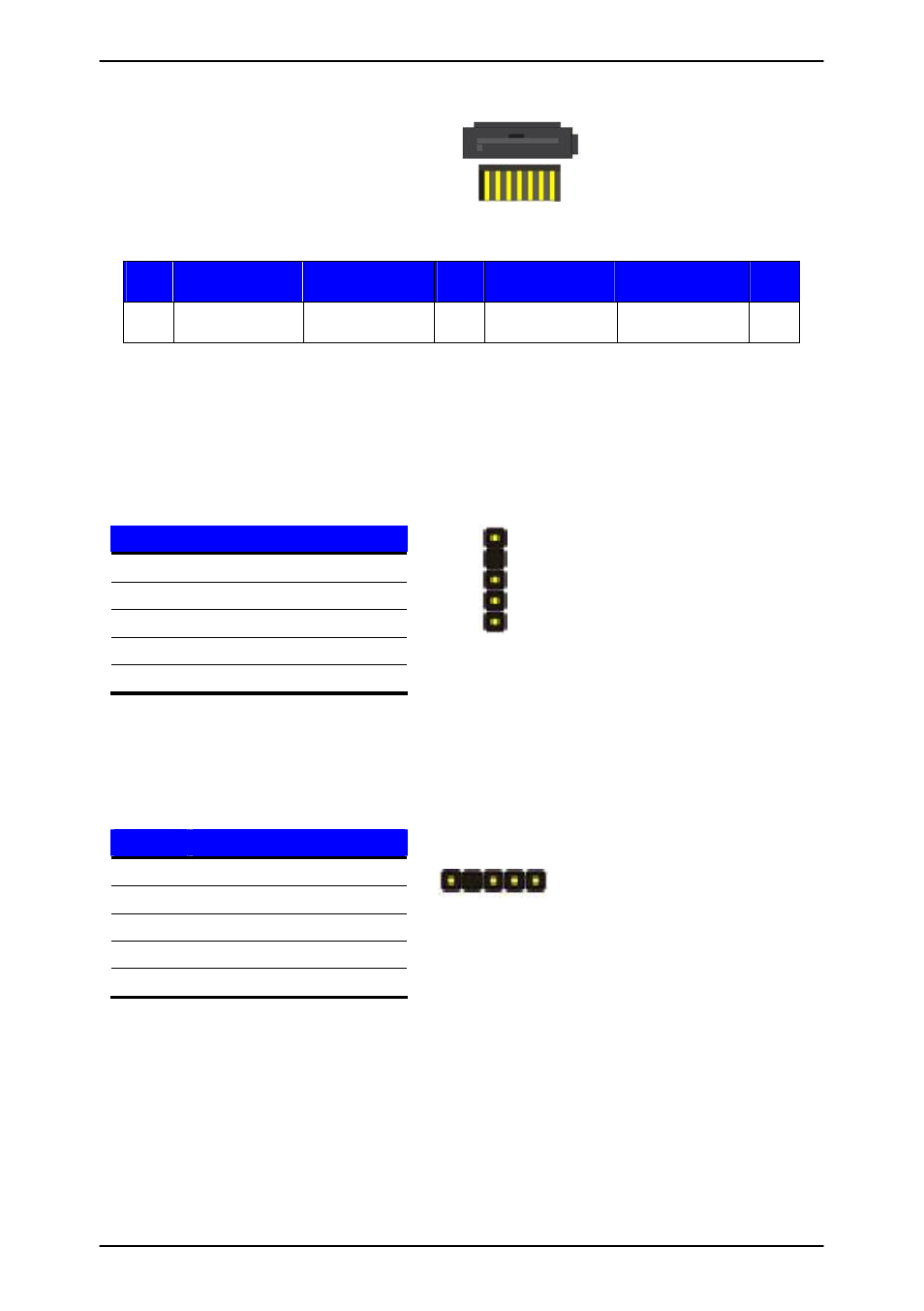 Appendix a <i/o port pin assignment, A.1 <serial ata port, A.2 <irda port | A.3 <smbus port | COMMELL LS-573 User Manual | Page 41 / 54