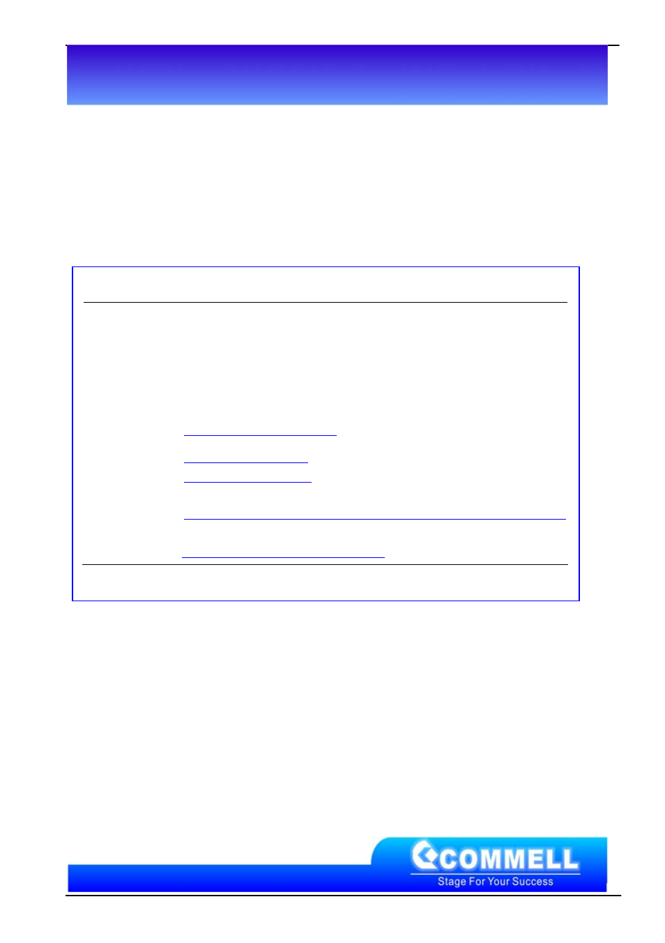 Contact information, Taiwan commate computer inc | COMMELL LS-573 User Manual | Page 54 / 54