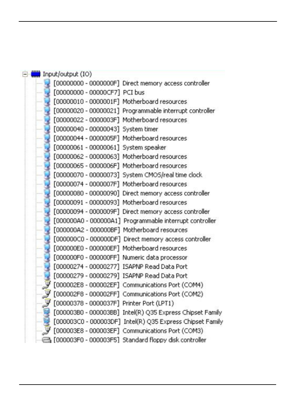 Appedix b <system resources | COMMELL LS-572 User Manual | Page 55 / 64