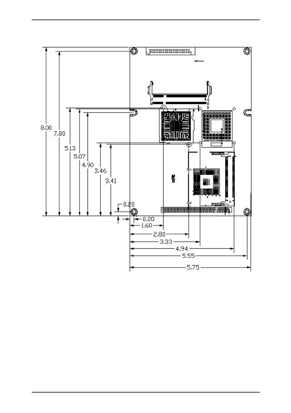 3 <mechanical drawing | COMMELL LS-571 User Manual | Page 11 / 57
