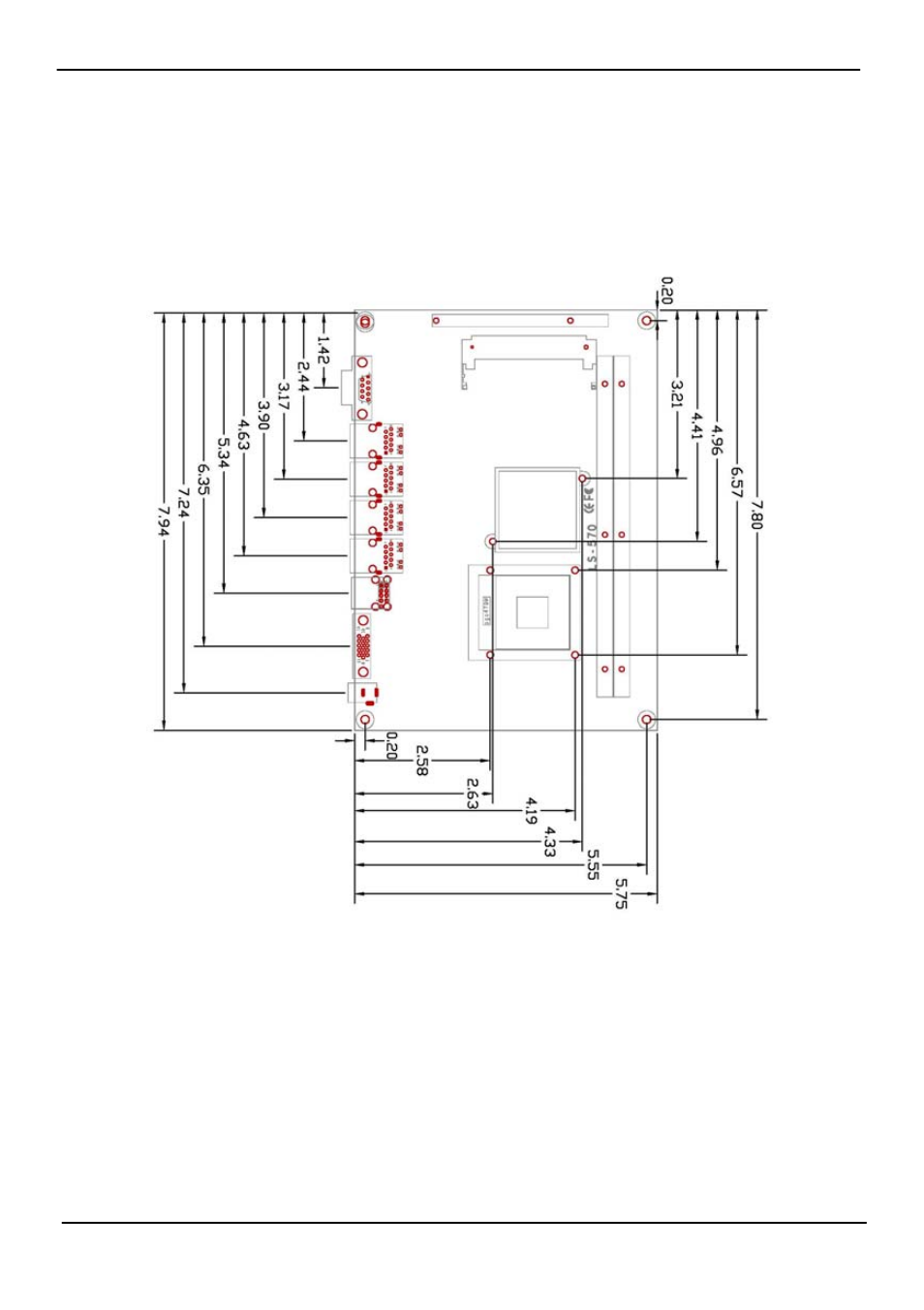 3 <mechanical drawing | COMMELL LS-570E User Manual | Page 11 / 58