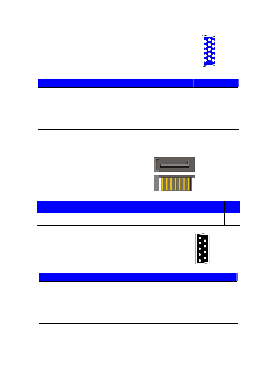 A.4 < crt port, A.5 <serial ata port, A.6 <serial port | COMMELL LS-570E User Manual | Page 49 / 58