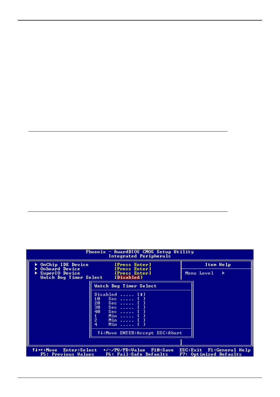 Appendix d <watch dog timer setting | COMMELL LE-565 User Manual | Page 53 / 55