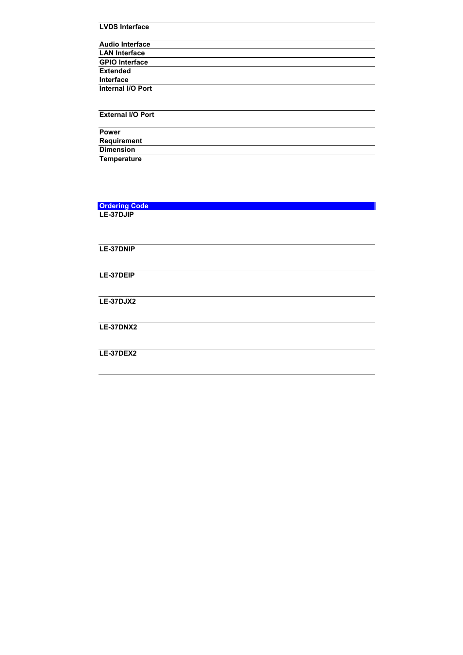 COMMELL LE-37D User Manual | Page 7 / 39