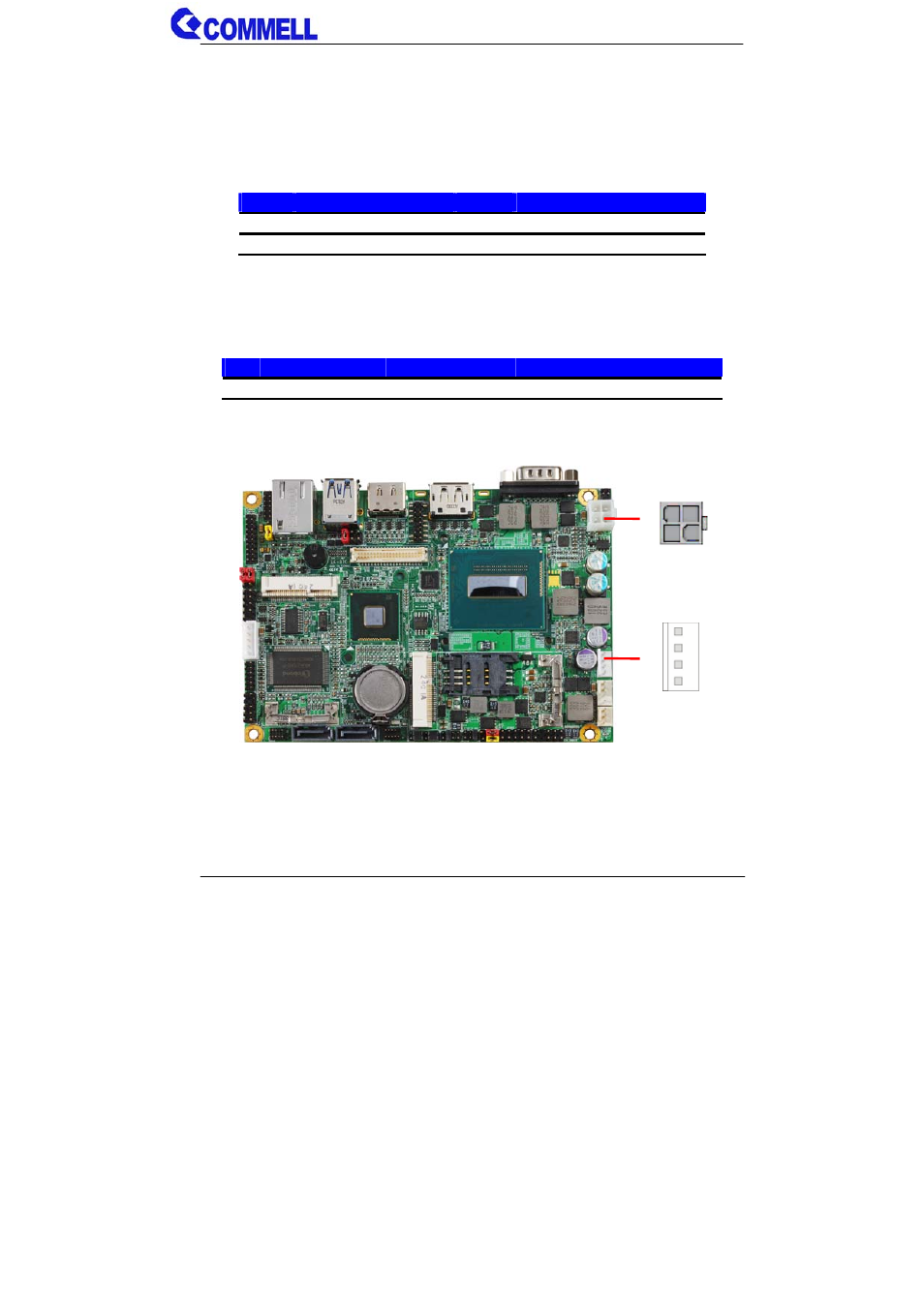 14 <power supply and fan interface | COMMELL LE-37C User Manual | Page 34 / 47