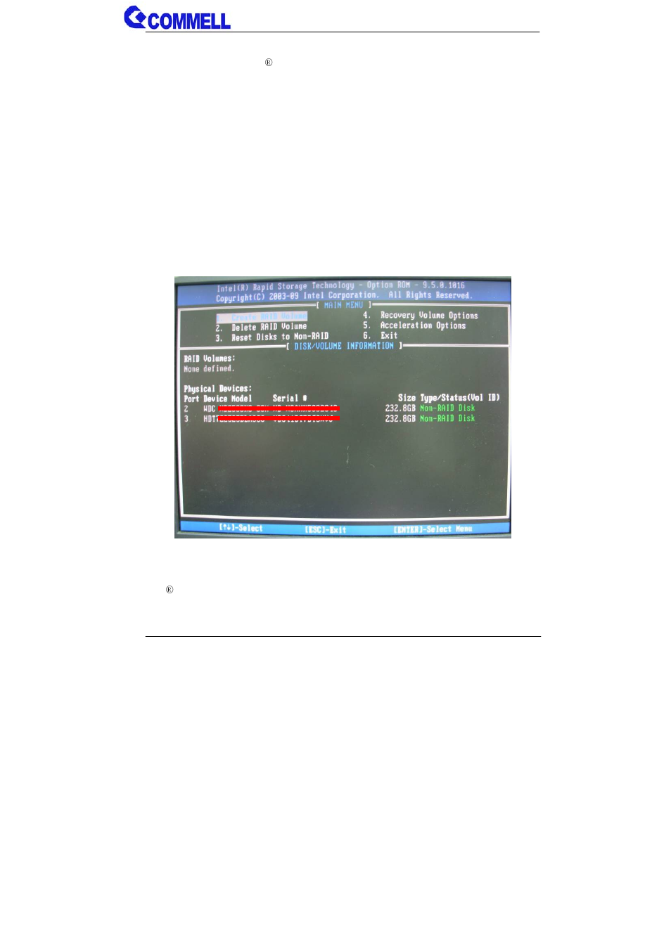 4 <sata raid configuration | COMMELL LE-37C User Manual | Page 41 / 47