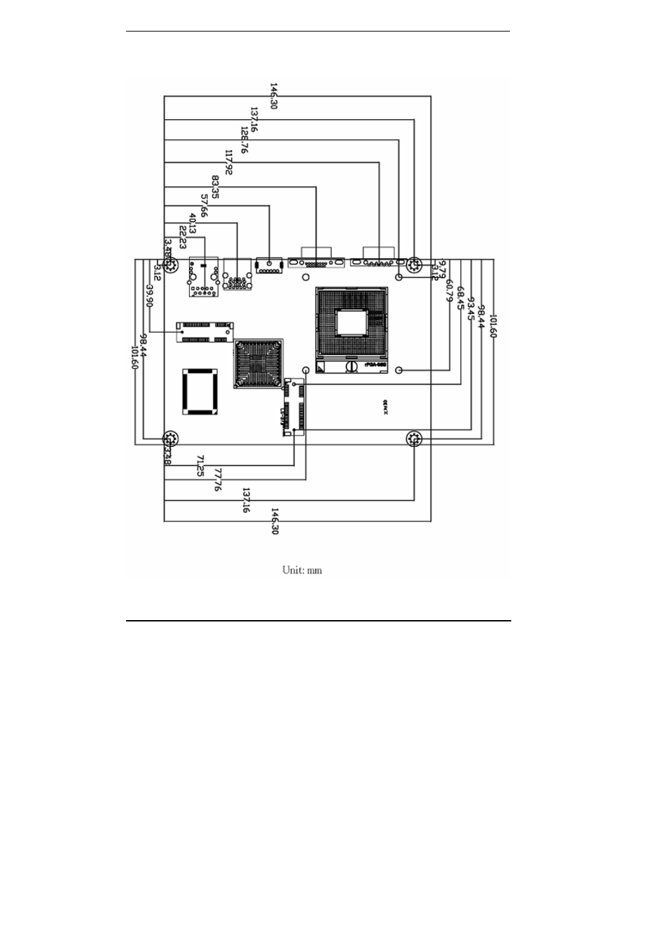 3 <mechanical drawing | COMMELL LS-37B User Manual | Page 8 / 49