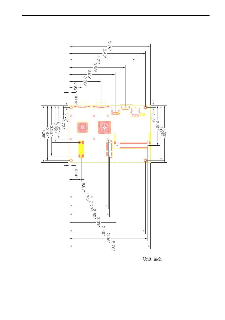 3 <mechanical drawing | COMMELL LE-380 User Manual | Page 11 / 51