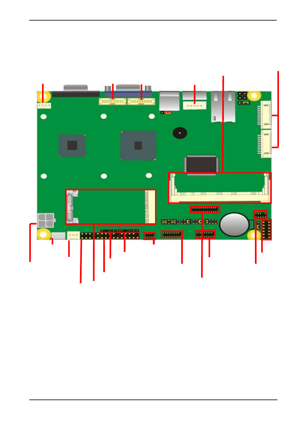Chapter 2 <hardware setup, 1 <connector location | COMMELL LE-380 User Manual | Page 13 / 51