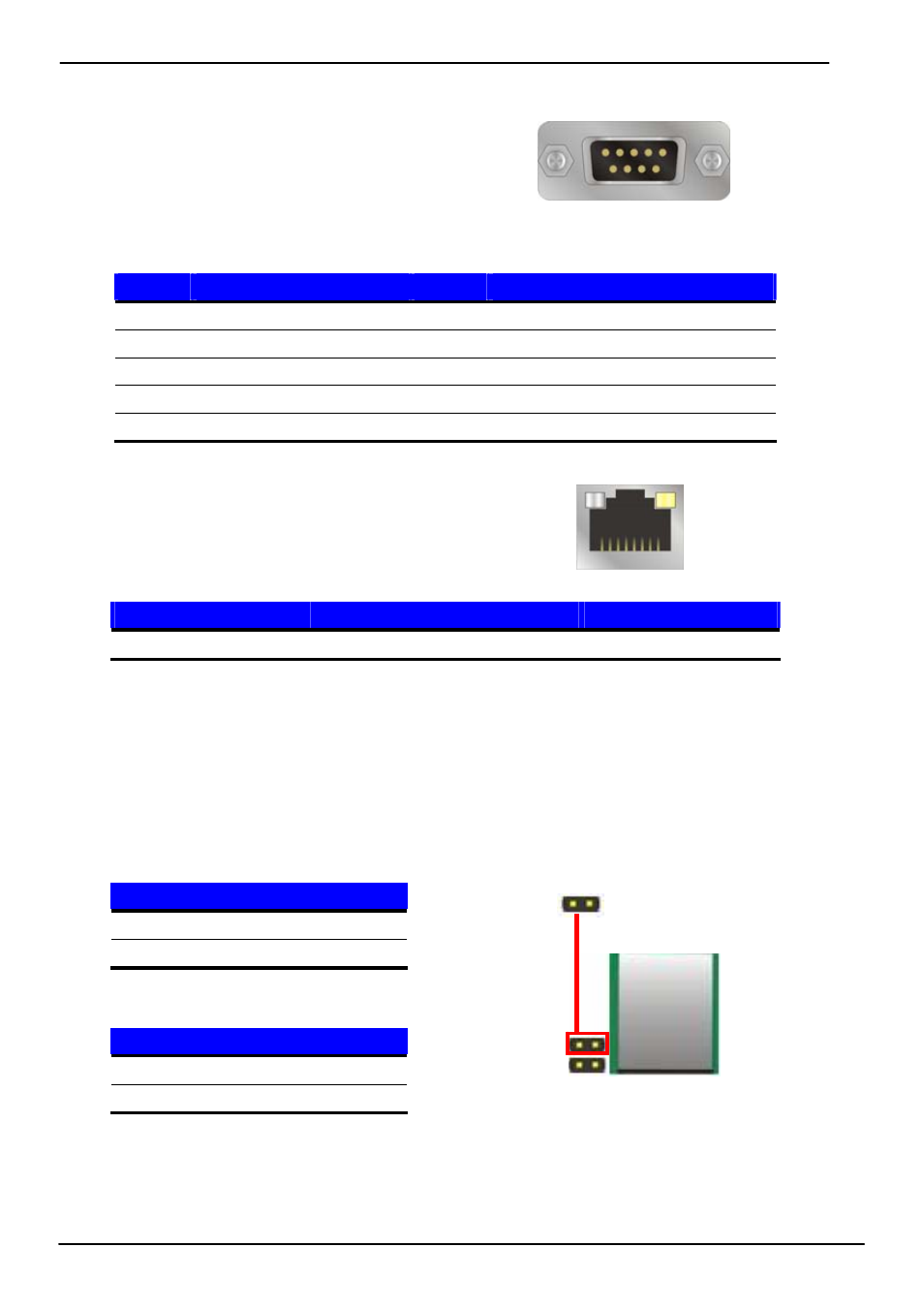 A.6 <serial port, A.7 <lan port, A.8 <lan led port | COMMELL LE-380 User Manual | Page 40 / 51