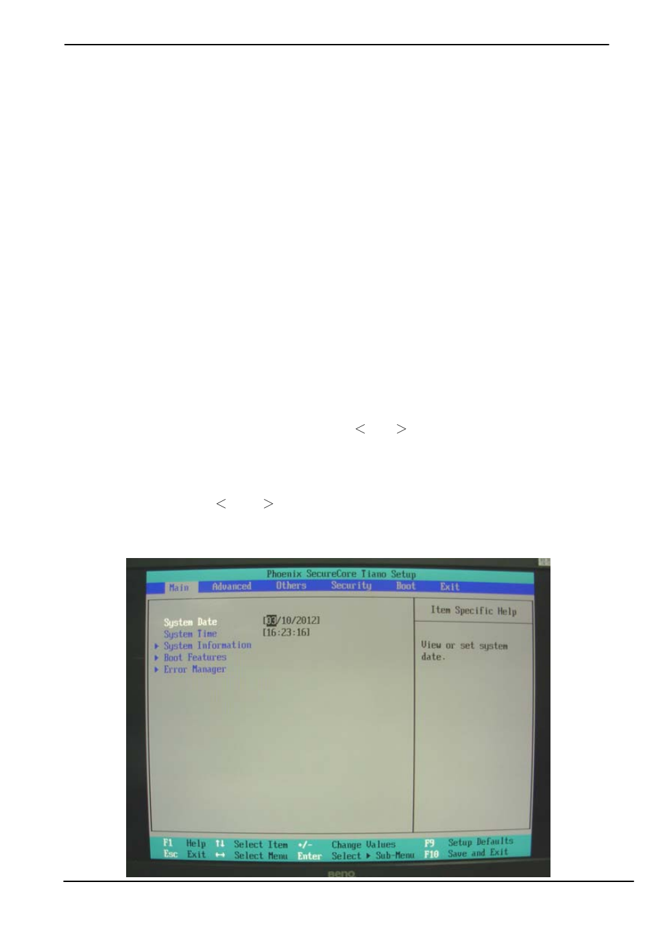 Chapter 3 <bios setup | COMMELL LE-379 User Manual | Page 36 / 53