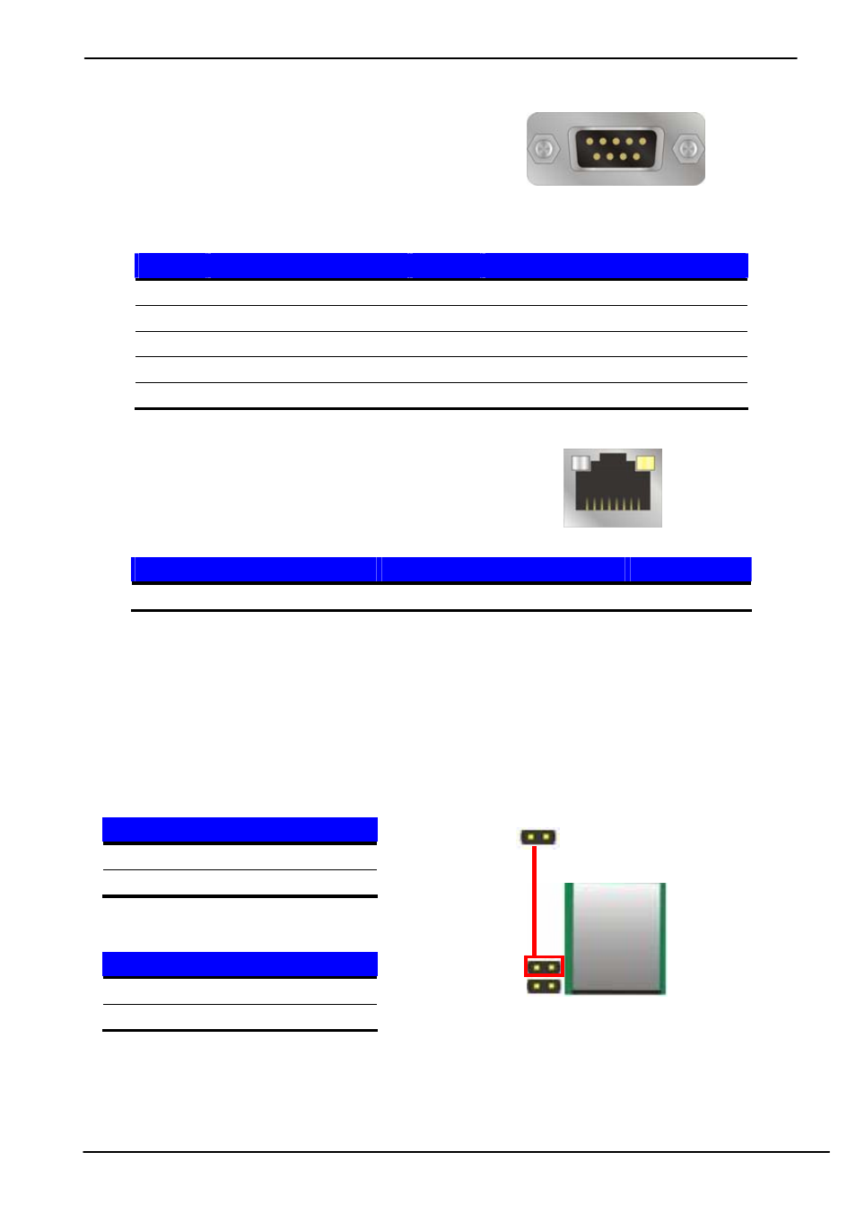 A.6 <serial port, A.7 <lan port, A.8 <lan led port | COMMELL LE-379 User Manual | Page 40 / 53
