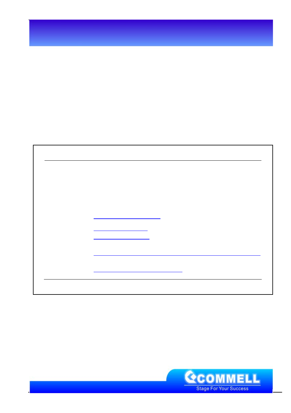 Contact information, Taiwan commate computer inc | COMMELL LE-379 User Manual | Page 53 / 53