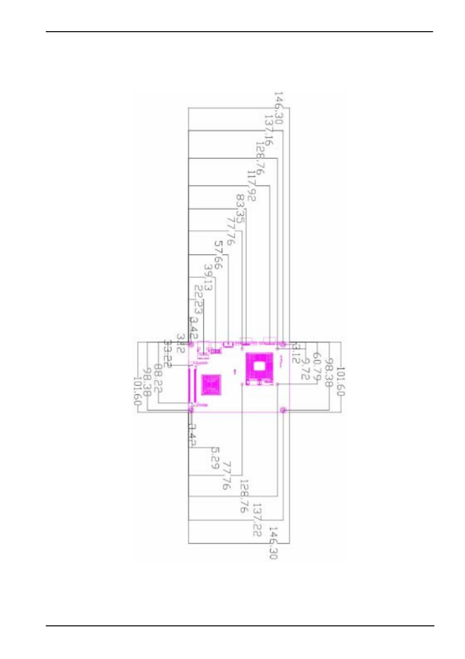 3 <mechanical drawing | COMMELL LS-377 User Manual | Page 9 / 47