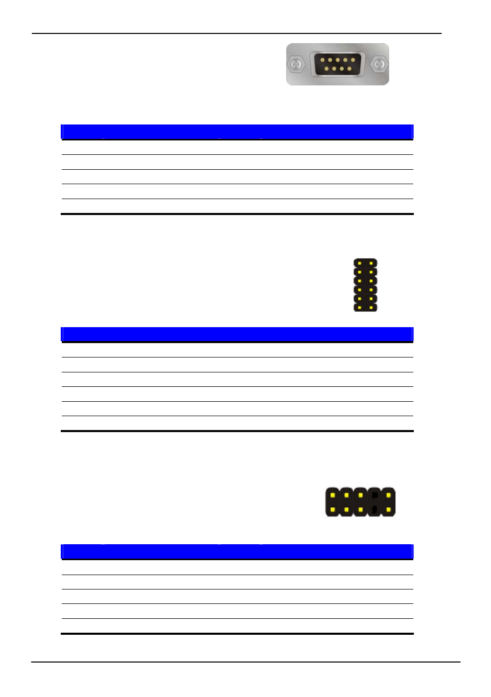 A.6 <serial port, A.7 <dio port, A.8 <ps2 port | COMMELL LE-376 User Manual | Page 38 / 45