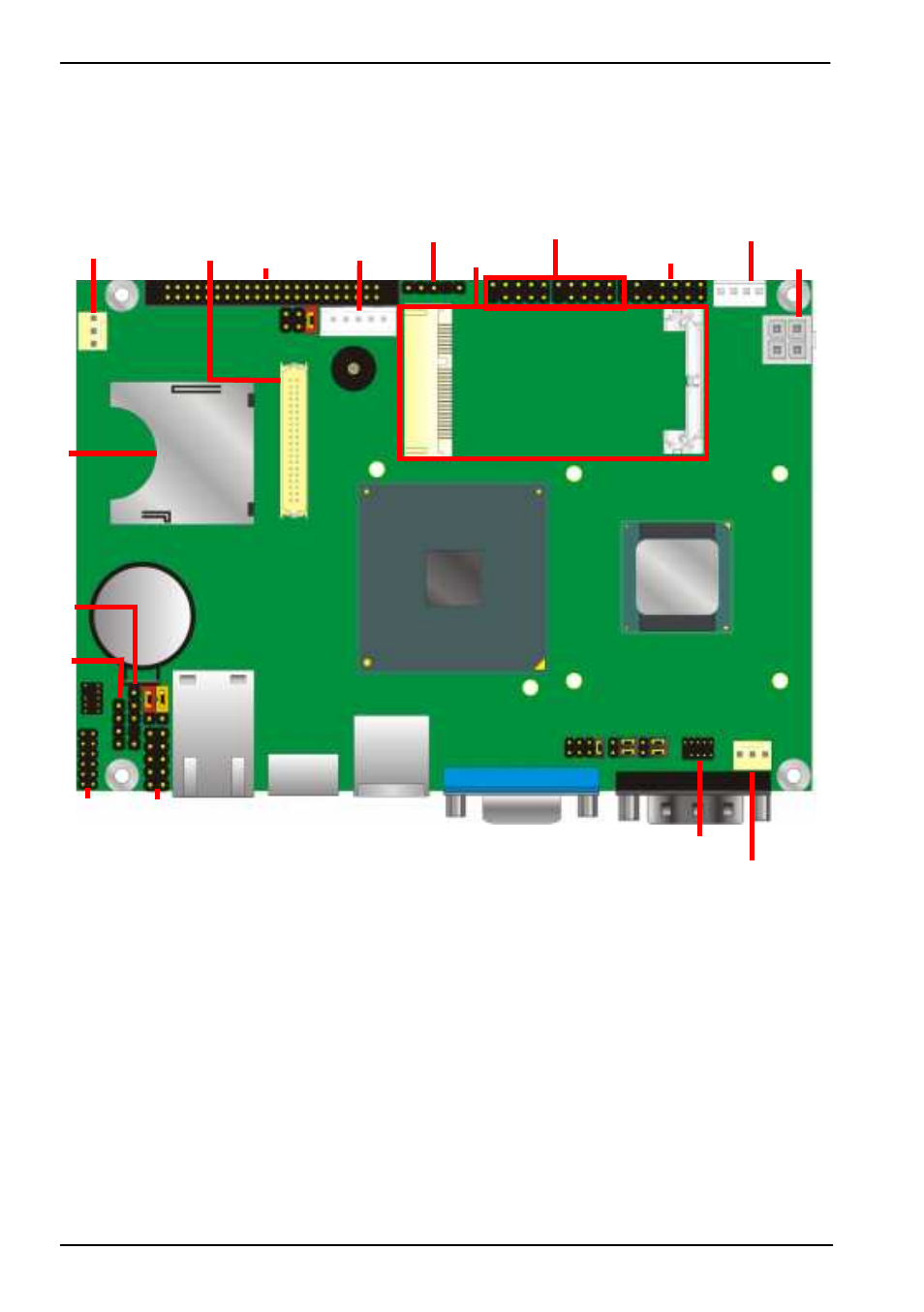 Chapter 2 <hardware setup, 1 <connector location | COMMELL LE-375 User Manual | Page 13 / 45